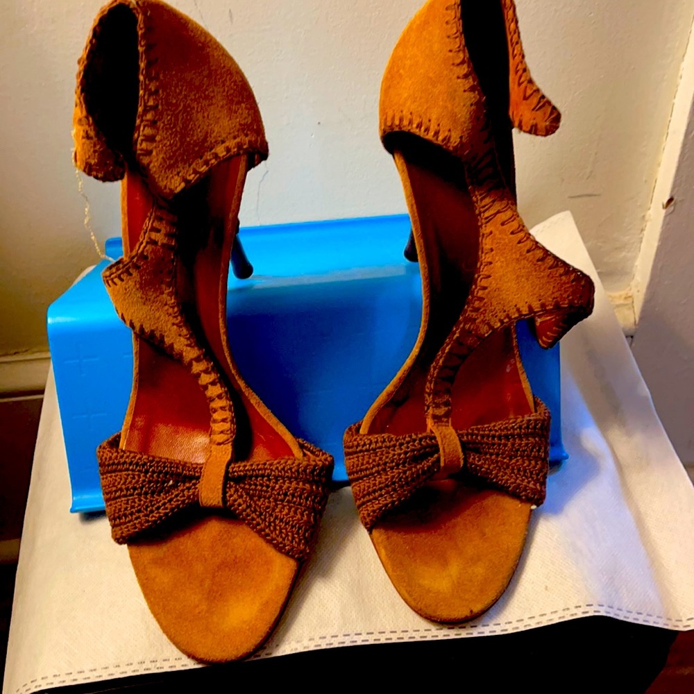 Gucci Suede Sandals